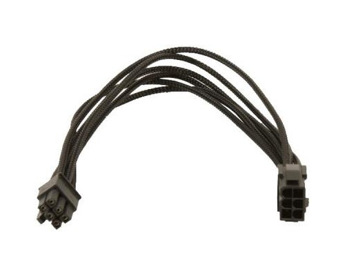 Кабель Gelid Solutions 6-pin PCI-E, 30см, черный (CA-6P-01) Кабель Gelid Solutions 6-pin PCI-E, 30см, черный (CA-6P-01)