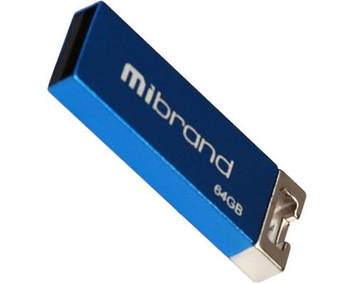 USB флеш накопичувач Mibrand 64GB Сhameleon Blue USB 2.0 (MI2.0/CH64U6U) 