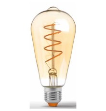 Лампочка Videx Filament ST64FASD 5W E27 2200K 220V (VL-ST64FASD-05272)