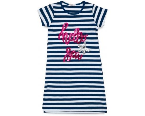 Плаття дитяче Breeze в смужку (12409-152G-blue)