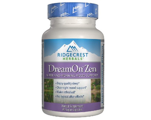 Трави Ridgecrest Herbals Природний Комплекс для Здорового Сну, DreamOn Zen, RidgeCres (RCH162)