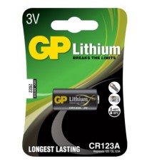 Батарейка Gp CR 123A Lithium FOTO 3.0V (CR123A-U1 / 4891199001086)