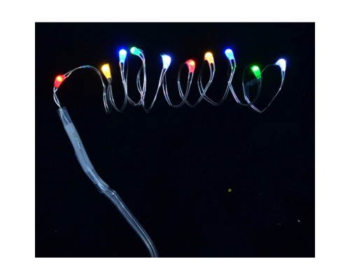 Гірлянда YES! Fun LED 10 ламп, RGB 0,55 м (801099)