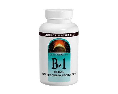 Вітамін Source Naturals Вітамін В-1 100мг, 250 таблеток (SN0408)