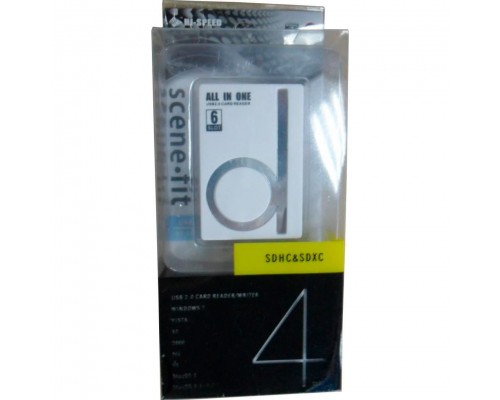 Зчитувач флеш-карт Atcom TD2029 USB 2.0 ALL IN 1 - (Memory Stick (MS) , Secure Digit (10729)