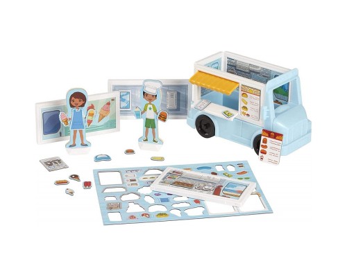 Ігровий набір Melissa&Doug магнітний Магазин піци та морозива (MD30658)