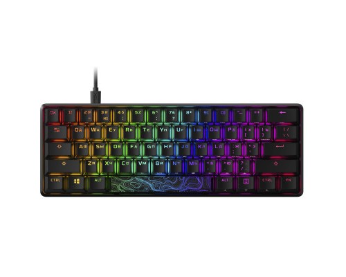 Клавіатура HyperX Alloy Origins 60 Black (4P5N0AA)