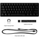 Клавіатура HyperX Alloy Origins 60 Black (4P5N0AA)