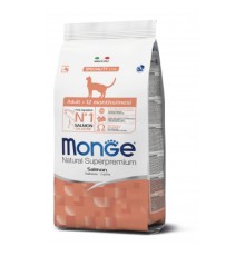 Сухий корм для кішок Monge Cat Adult з лососем 400 г (8009470005487)