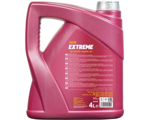 Моторна олива Mannol EXTREME 4л 5W-40 (MN7915-4)