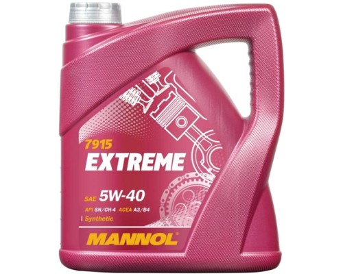 Моторна олива Mannol EXTREME 4л 5W-40 (MN7915-4)