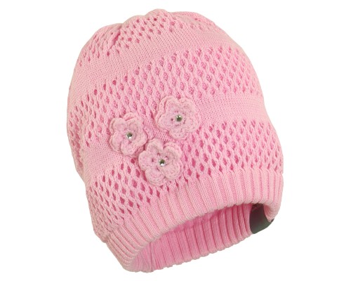 Шапка дитяча Huppa GLORIA 8343BASE рожевий XL (4741468769462)