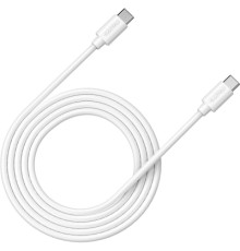 Дата кабель USB-C to USB-C 1.2m 100W 20V/ 5A white Canyon (CNS-USBC9W)