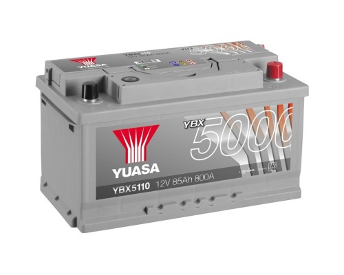 Акумулятор автомобільний Yuasa 12V 85Ah Silver High Performance Battery (YBX5110)
