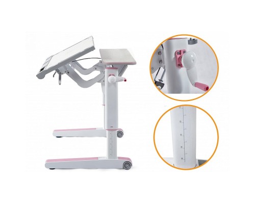 Парта Mealux Ergowood L (BD-810 W/BL)