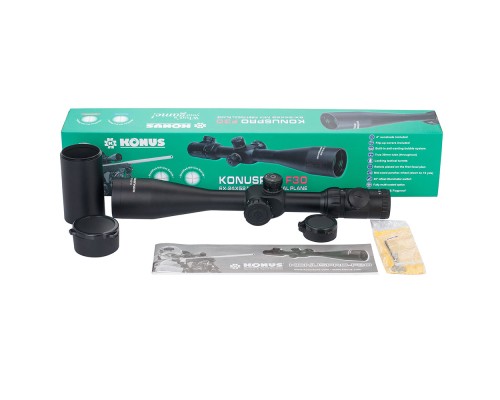 Оптичний приціл Konus KonusPro MIL-DOT IR FFP (7297)