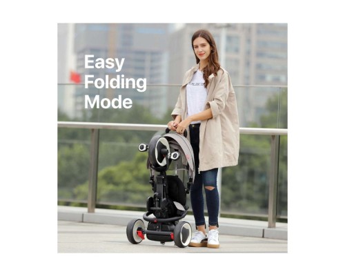 Дитячий велосипед QPlay Rito Eva Grey (S380-7Grey)