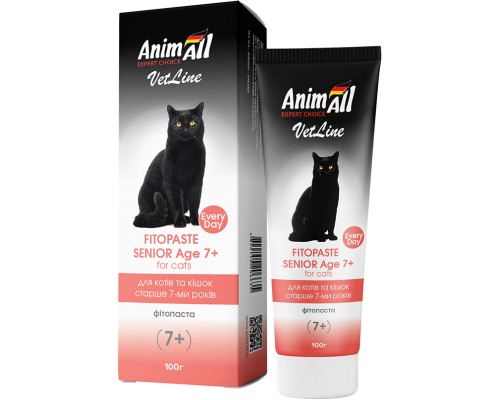Паста для тварин AnimAll VetLine для кішок від 7 років 100 г (4820150206635)