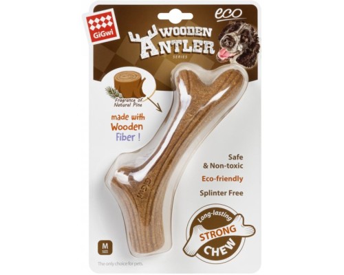 Іграшка для собак GiGwi Wooden Antler Ріг жувальний М (2342)