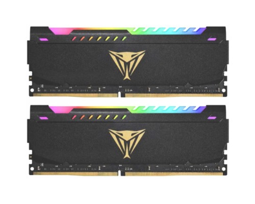 Модуль пам'яті для комп'ютера DDR4 32GB (2x16GB) 3600 MHz Viper Steel RGB Patriot (PVSR432G320C8K)