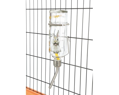 Поїлка для гризунів Trixie Honey & Hopper 250 мл (скло) (4011905604466)