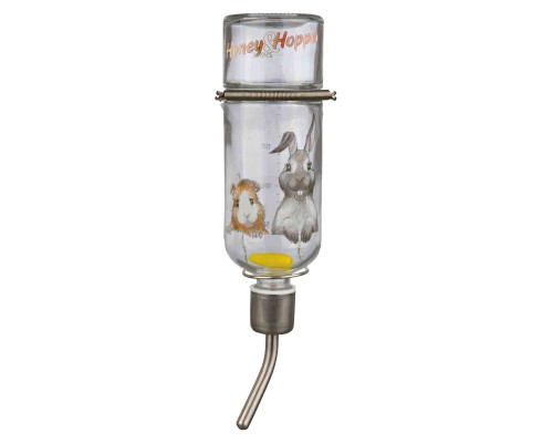 Поїлка для гризунів Trixie Honey & Hopper 250 мл (скло) (4011905604466)