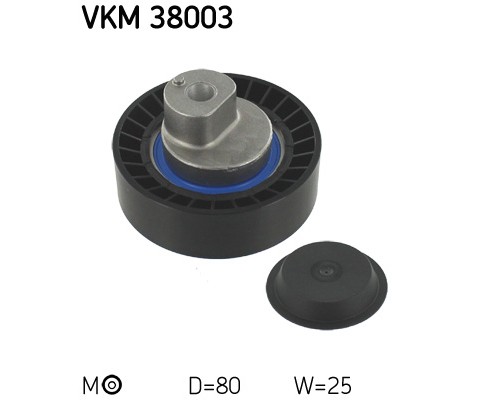 Ролик натягувача ременя SKF VKM 38003