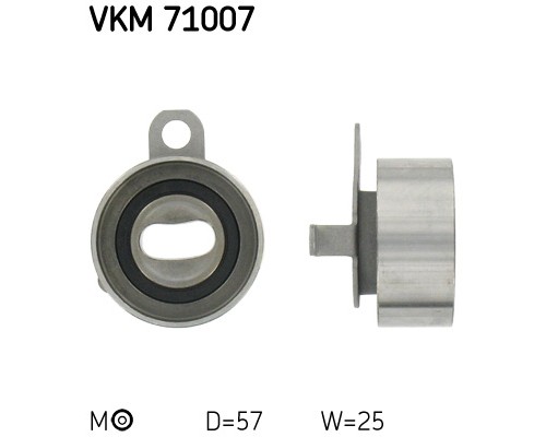 Ролик натягувача ременя SKF VKM 71007