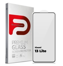 Скло захисне Armorstandart Full Glue Curved Xiaomi 13 Lite Black (ARM66960)