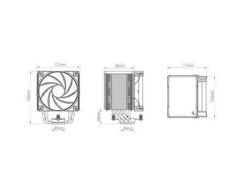 Кулер до процесора Deepcool AK500