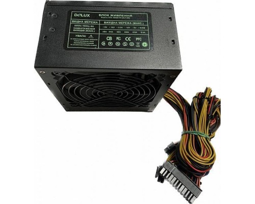 Блок живлення Delux 500W (DLP-35D Black)