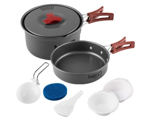 Набір туристичного посуду Neo Tools 7в1 LFGB 0.42кг (63-146)