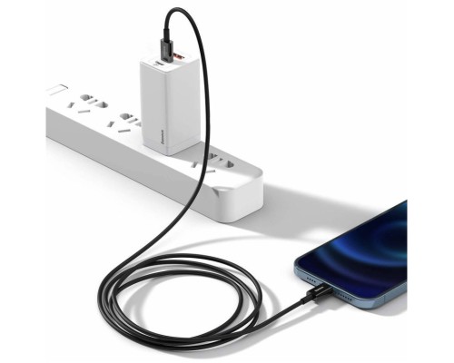 Дата кабель USB-C to Lightning 1.0m 20W Superior Series Black Baseus (CATLYS-A01)