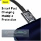 Дата кабель USB-C to Lightning 1.0m 20W Superior Series Black Baseus (CATLYS-A01)