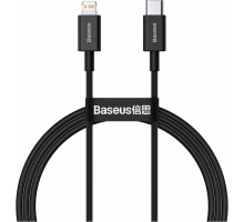Дата кабель USB-C to Lightning 1.0m 20W Superior Series Black Baseus (CATLYS-A01)