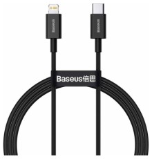 Дата кабель USB-C to Lightning 1.0m 20W Superior Series Black Baseus (CATLYS-A01)