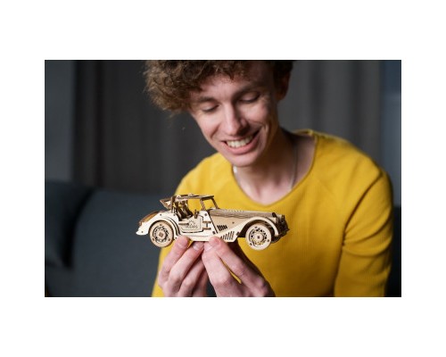 Конструктор Ugears Спорткар Спритна миша (6337473)