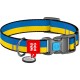 Нашийник для тварин WAUDOG Nylon з QR паспортом Colors of freedom пластиковий фастекс S (4501-4020)