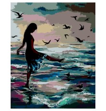 Картина по номерам ZiBi Дотики моря 40*50 см ART Line (ZB.64224)