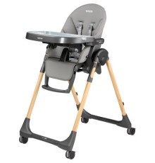Стілець для годування Peg-Perego Prima Pappa Follow Me Amblance Ice преміум Сірий (IH01000002BL73)