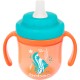 Поїльник-непроливайка Baboo із силіконовим носиком, 200 мл, 6+ міс (Sea Life / помаранчева) (8-130)