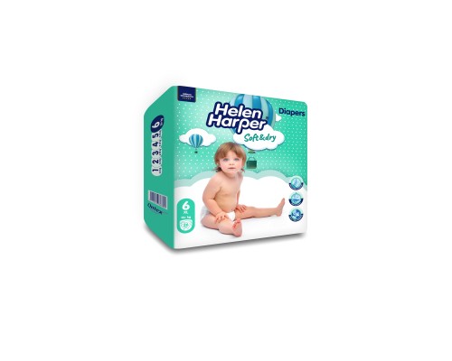 Підгузки Helen Harper Soft&Dry New XL Розмір 6 (15+ кг) 26 шт (2316780) Підгузки Helen Harper Soft&Dry New XL Розмір 6 (15+ кг) 26 шт (2316780)
