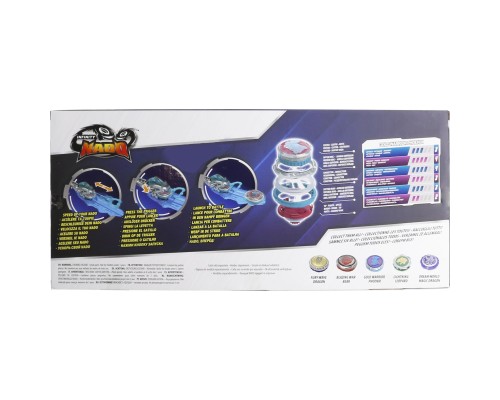 Дзига Auldey Infinity Nado VI серія Advanced Pack Gold Warrior Phoenix Золотий Воїн Фенікс (EU654133)