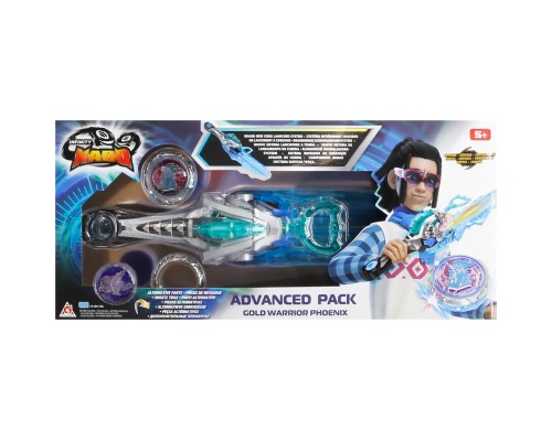 Дзига Auldey Infinity Nado VI серія Advanced Pack Gold Warrior Phoenix Золотий Воїн Фенікс (EU654133)