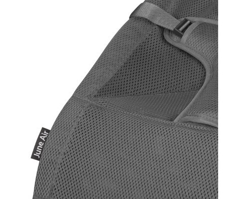 Крісло-гойдалка Lionelo шезлонг June air grey graphite (LO-JUNE AIR GREY GRAPHITE)