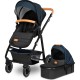 Коляска Lionelo 2 в 1 Amber Blue Navy (LO-AMBER BLUE NAVY (2in1))
