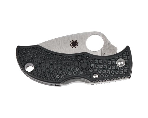 Ніж Spyderco Manbug Lightweight Leaf Serrated Black (MBKLFS)