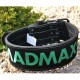 Атлетичний пояс MadMax MFB-301 Suede Single Prong шкіряний Black/Green XXL (MFB-301_XXL)