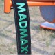 Атлетичний пояс MadMax MFB-301 Suede Single Prong шкіряний Black/Green XXL (MFB-301_XXL)