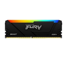 Модуль пам'яті для комп'ютера DDR4 16GB 3200 MHz Beast RGB Kingston Fury (ex.HyperX) (KF432C16BB12A/16)
